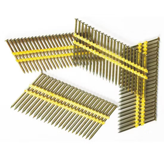 customized specification plastic framing nails strip nails for wood